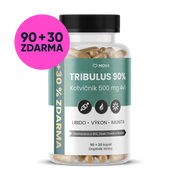 TRIBULUS 90% Kotvičník 500 mg 4v1, 90+30 kapslí