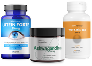 Digitální režim (Lutein, Ashwagandha, Vitamín D3)