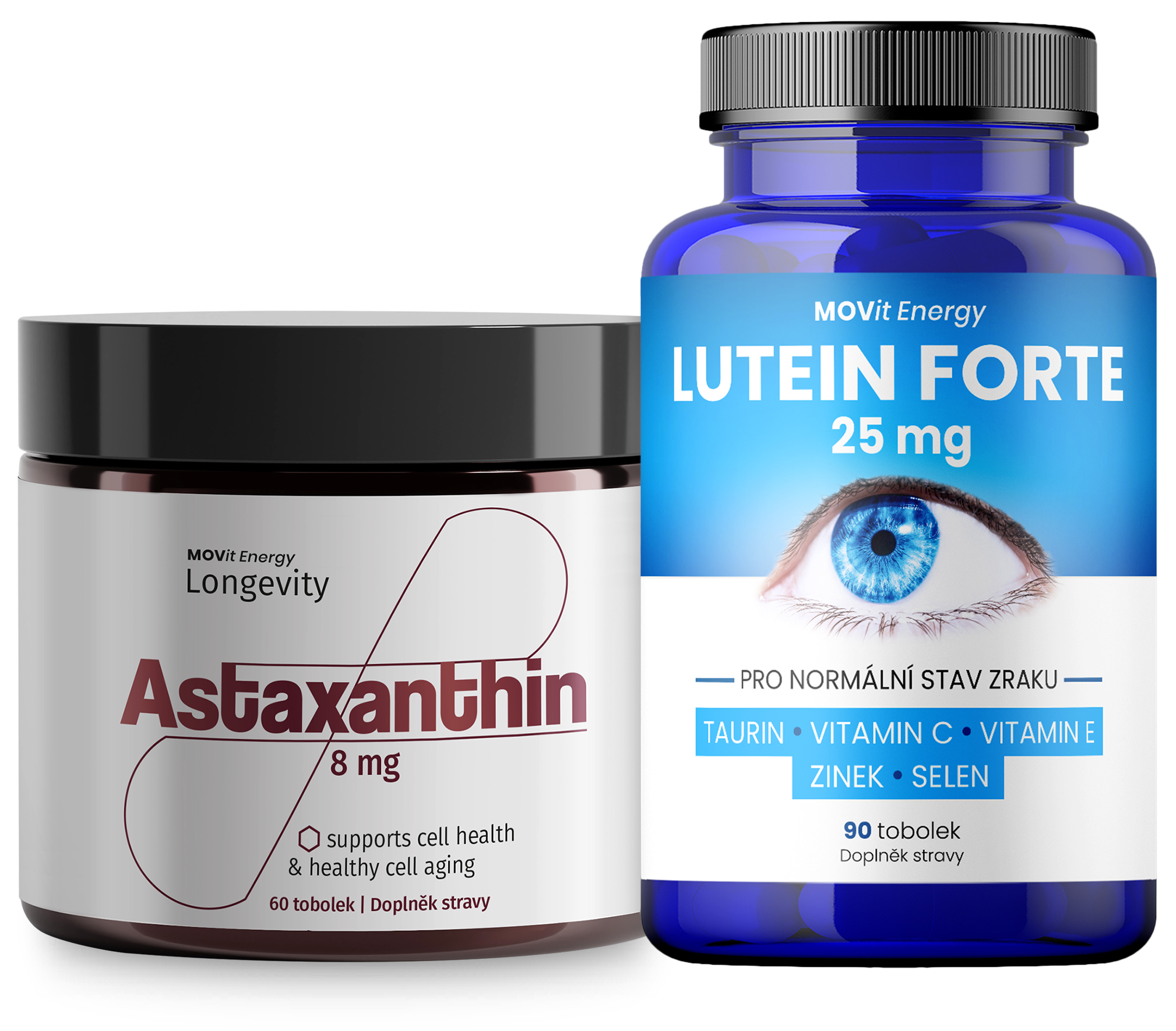 Oční péče (Lutein, Astaxanthin)