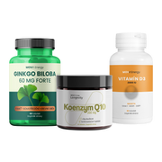 Aktivní život (Ginkgo, Koenzym Q10, Vitamín D3)