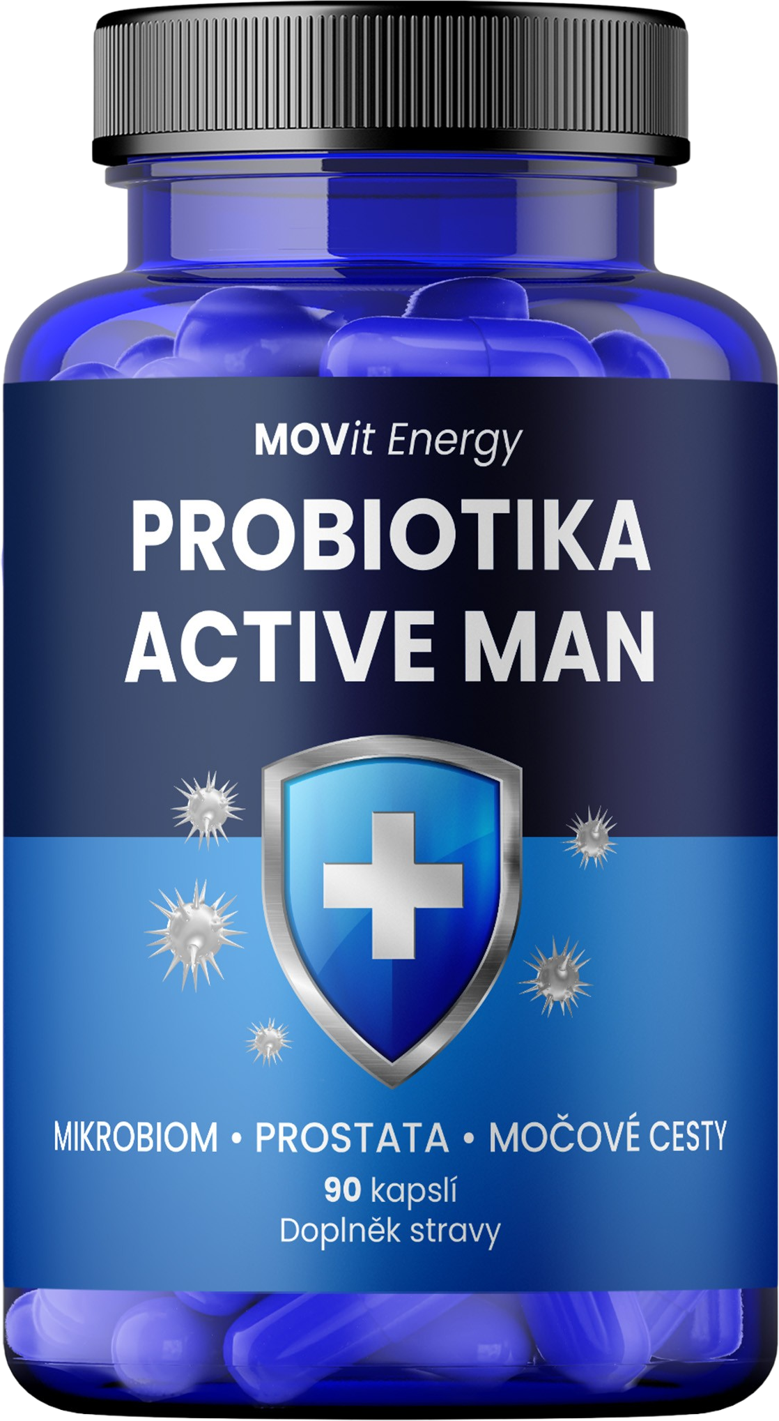 Probiotika ACTIVE MAN, 90 kapslí