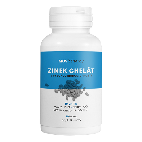 Zinek Chelát 15 mg, 90 tablet