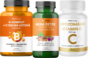 Metabolický restart (B-komplet, Ostropestřec, Vitamin C)