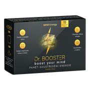 Dr. Booster- paměť, soustředění, energie, 15 veganských tablet
