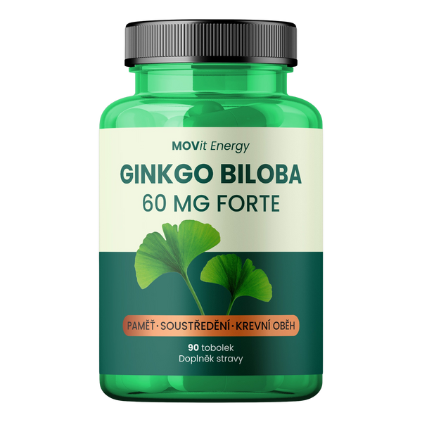 Ginkgo Biloba 60 mg FORTE, 90 tobolek