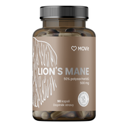 Hericium - Lion's mane 50% polysacharidů 500 mg, 90 kapslí