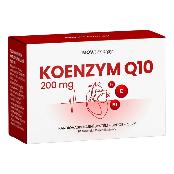 Koenzym Q10 200 mg Extra Strong, 30 tobolek