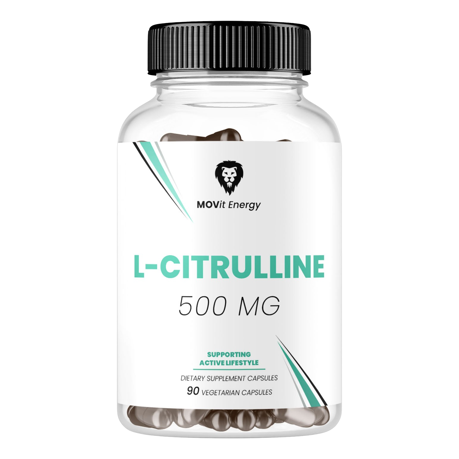 L-Citrulin 500 mg, 90 vegetariánských kapslí