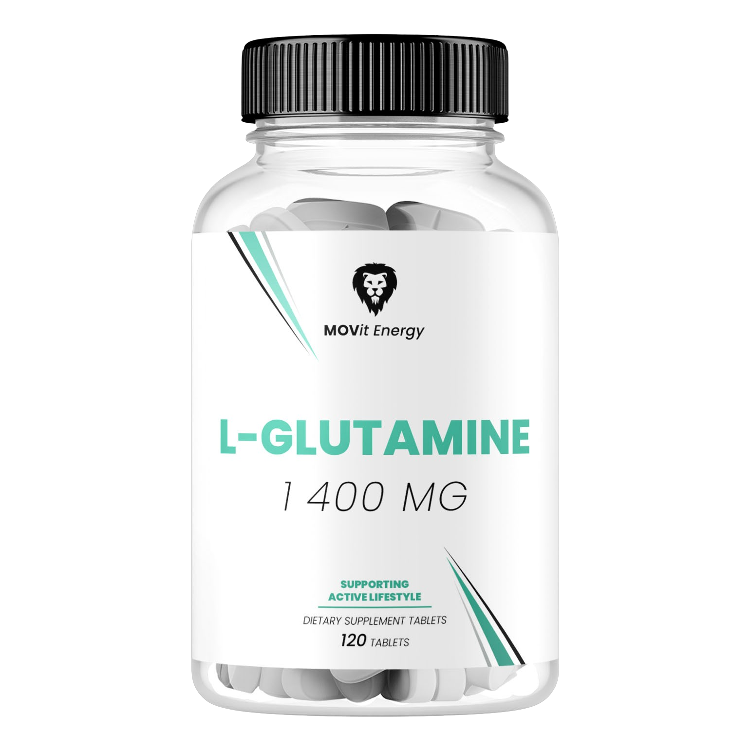 L-Glutamin 1400 mg, 120 tablet