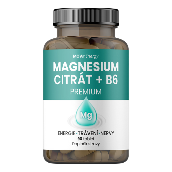 Magnesium Citrát 100 mg + B6, 90 tablet