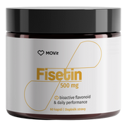 MOVit Longevity Fisetin 500 mg, 60 kapslí