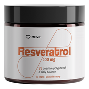 MOVit Longevity Resveratrol 300 mg, 60 kapslí