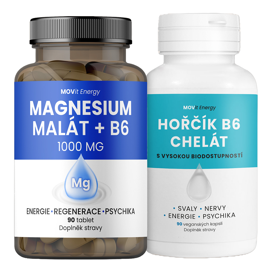 Neporazitelné duo hořčíků (Malát+chelát)