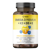 Omega 3 Premium + K2 + D3 + E, 90 tobolek