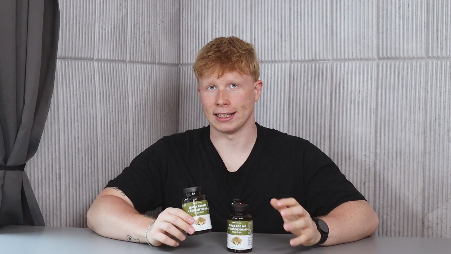 Načíst video: Maca 600 mg + Ženšen 100 mg, 90 kapslí