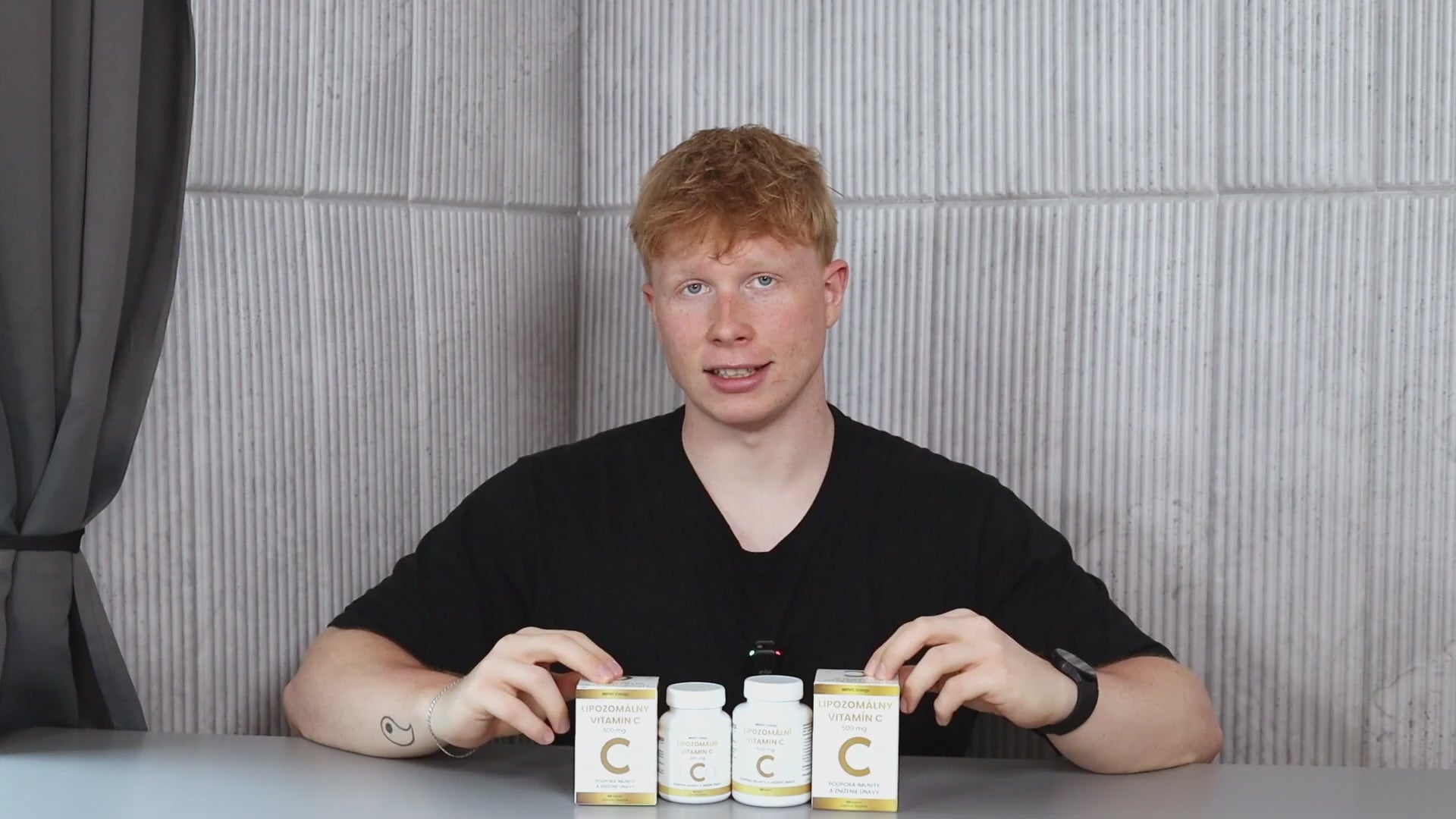 Načíst video: Lipozomální Vitamin C 500 mg, 60 kapslí