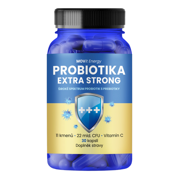 Probiotika EXTRA STRONG, 30 kapslí