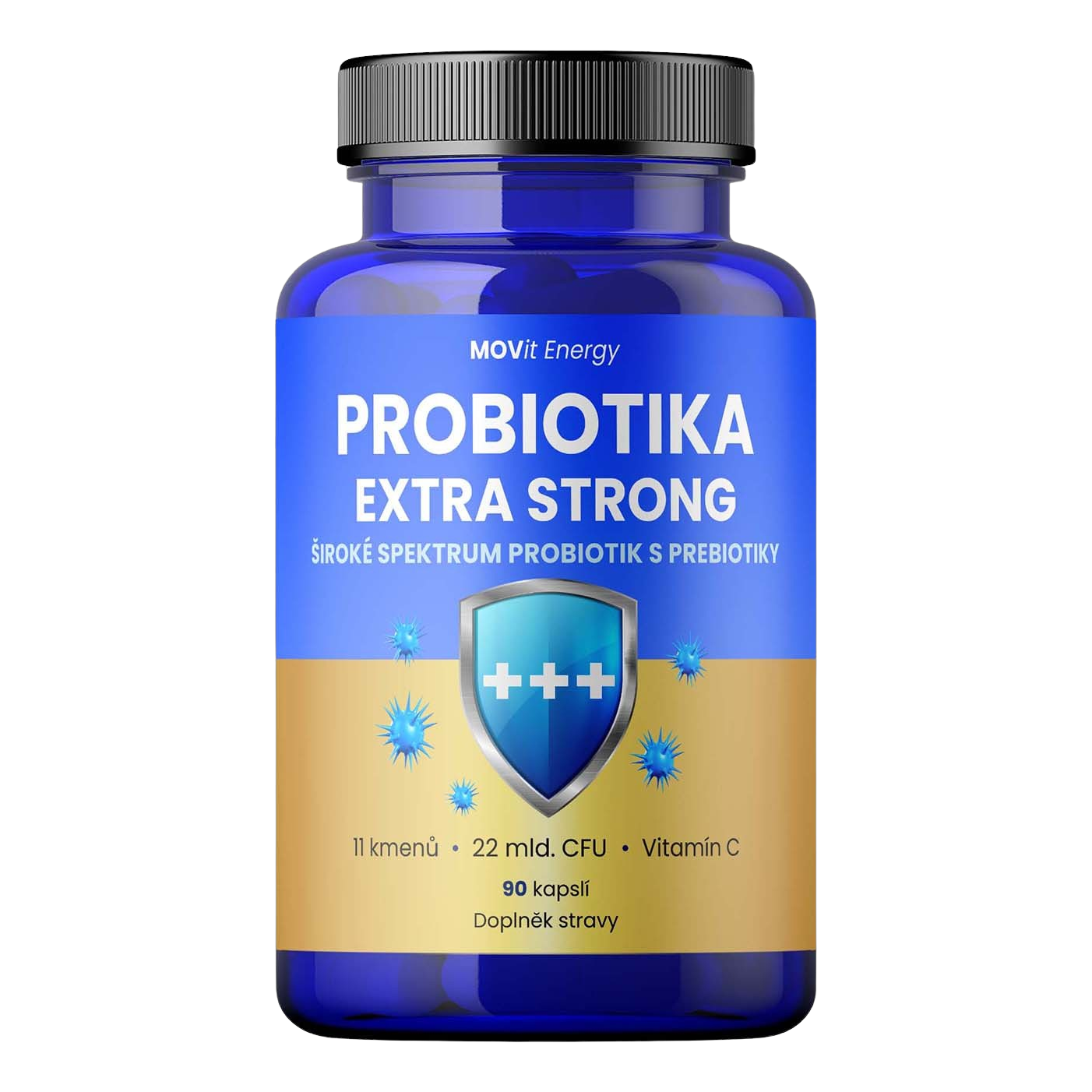 Probiotika EXTRA STRONG, 90 veganských kapslí