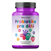 Probiotika pro děti s vitamíny, 60 cucavých tablet