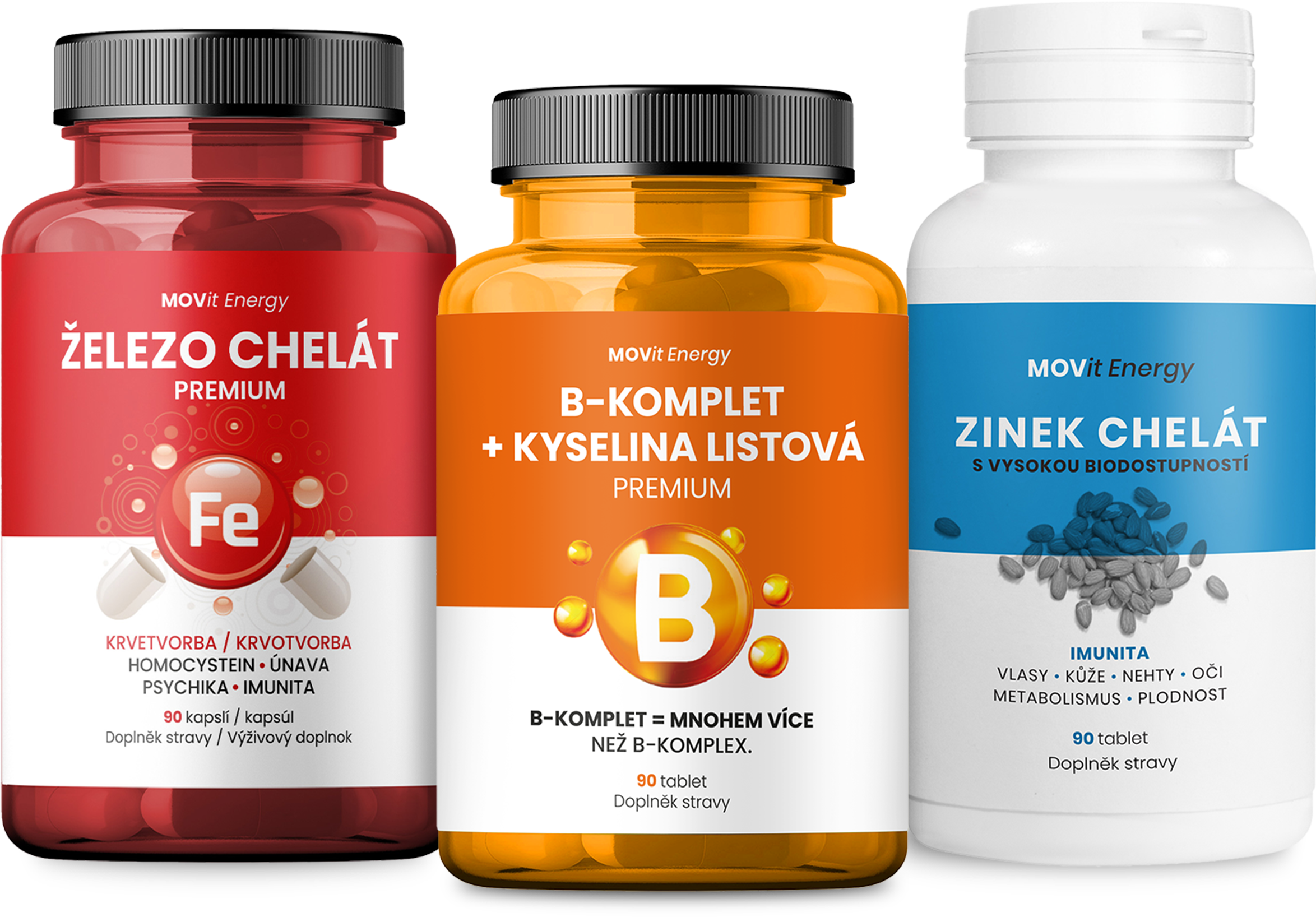 Ženy 40+ (Hořčík, B-komplet, Železo)