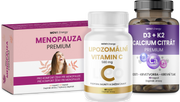 Ženy 50+ (Menopauza Premium, Vitamin C, D3 + K2 & Vápník)