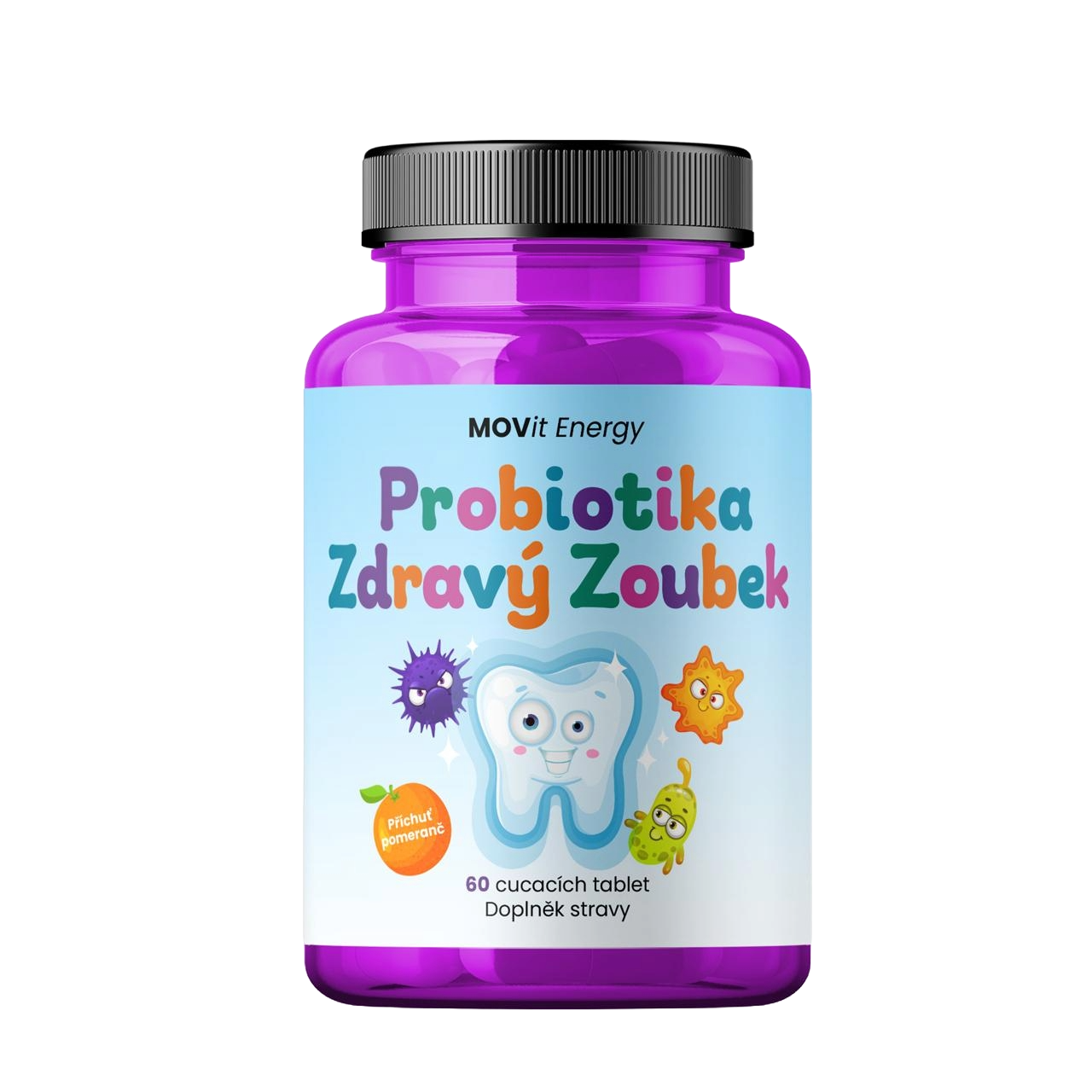 Probiotika pro děti ZDRAVÝ ZOUBEK, 60 cucavých tablet